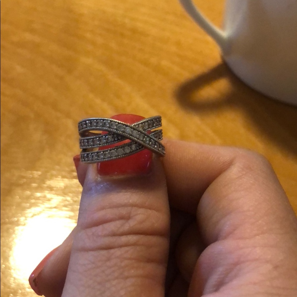 Ring with stones